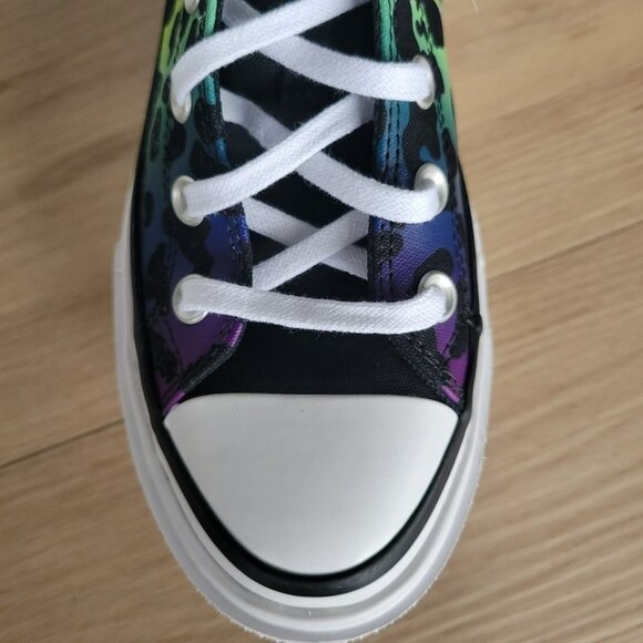⭐Converse Chuck Taylor Lift Platform Pride Size 8 Men's Shoes Leopard A15782C⭐ - Picture 9 of 11